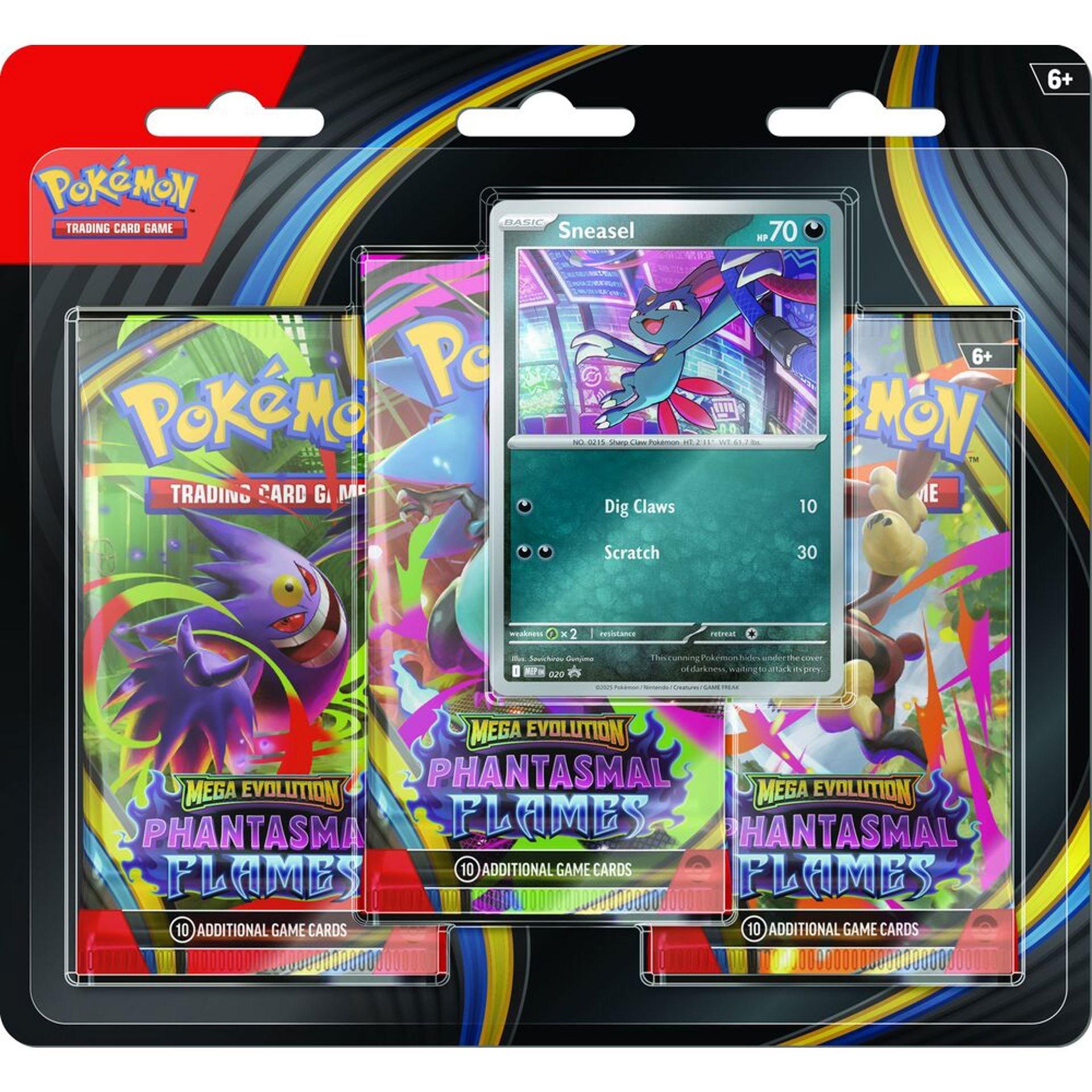 Phantasmal Flames 3 pack blister - Sneasel