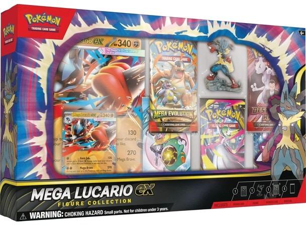 Pokemon Mega Lucario ex figure collection