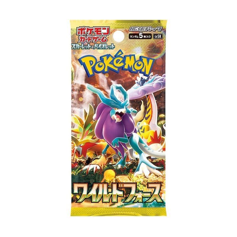 Pokemon TCG: Wild Force Booster Pack (SV5K, Japanese)