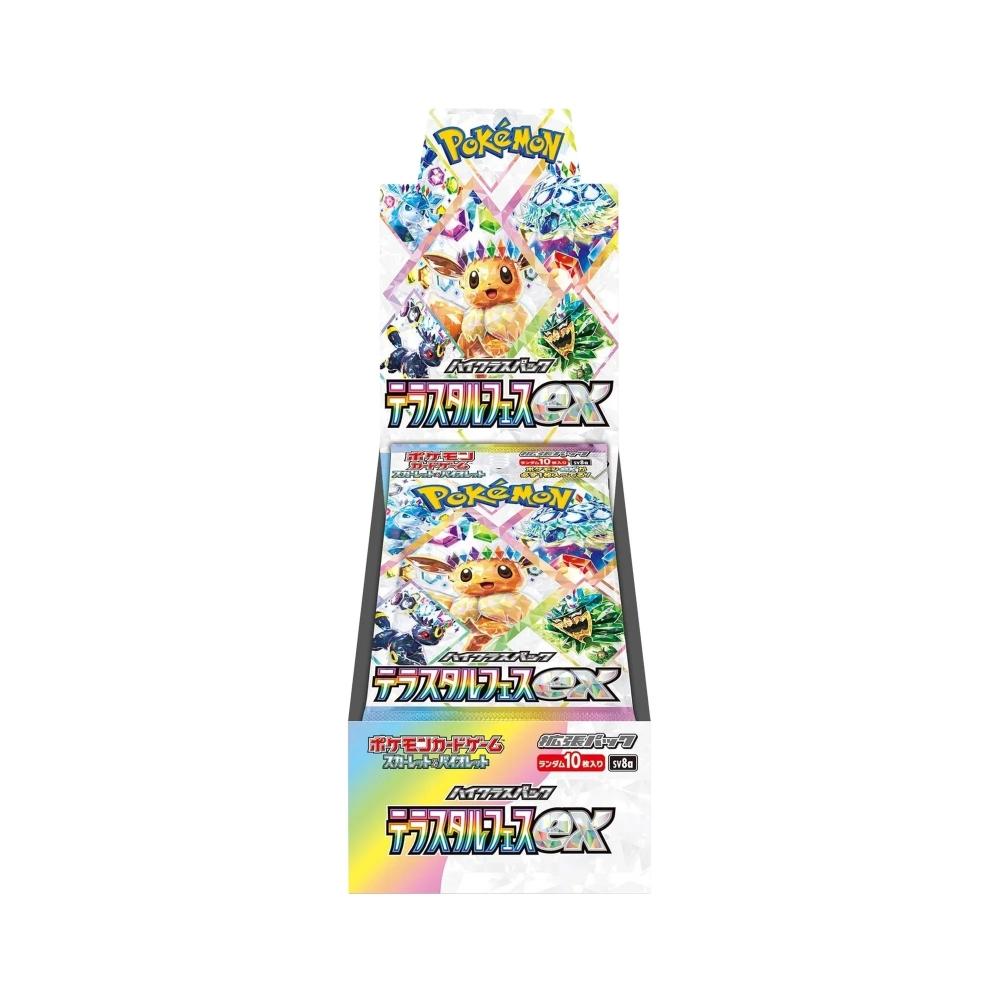 Terastal Festival Ex Japansk Booster Display Box